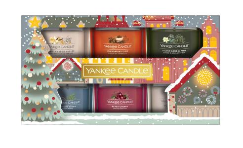 Yankee Candle poklon set Passport To The Holiday, 6 malih Votive svijeće