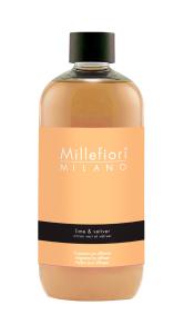 Millefiori Milano miris za difuzor Lime & Vetiver, 250 ml