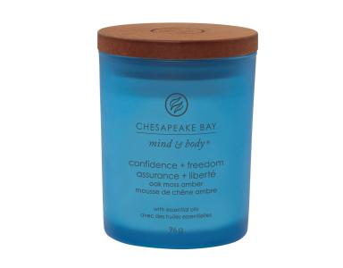 Chesapeake Bay svijeća  Small Confidence & Freedom, Oak Moss Amber (gori do 28 sati)