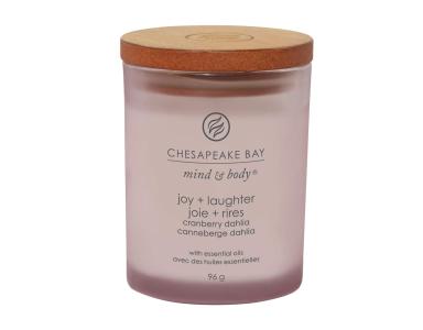 Chesapeake Bay svijeća Small Joy & Laughter, Cranberry Dahlia (gori do 28 sati)