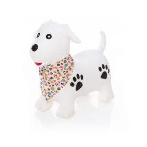 Zopa skakalica Skippy Dog, white