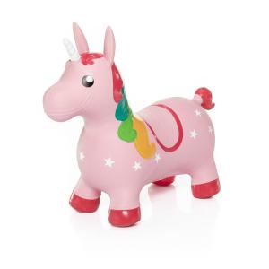 Zopa skakalica Skippy Unicorn, pink