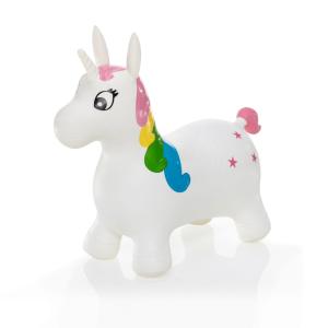 Zopa skakalica Skippy Unicorn, White