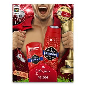 Old Spice Footballer poklon paket (2 proizvoda Captain i otvarač za boce)