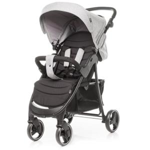 4BABY Kolica Rapid melange, Light grey