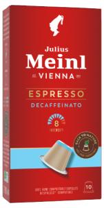 Julius Meinl Espresso Decaffeinato kapsule, 10 kom