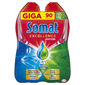Somat Gel Exellence 2x810 ml, 90 pranja