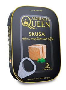 Adriatic Queen Skuša fileti u maslinovom ulju, 105g, pakiranje18 kom