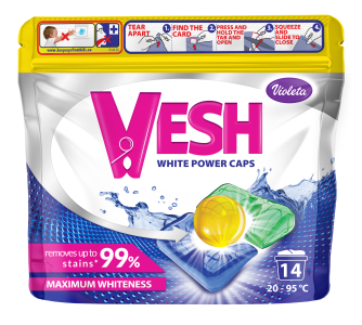 Vesh White Power kapsule za rublje 14/1