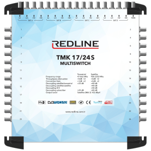 REDLINE Multišalter 4 satelita na 24 utičnica - TMK 17/24S