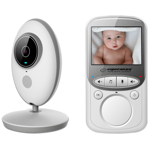Esperanza Baby monitor, 2.4" LCD, LED indikator, 2.4 GHz - EHM003