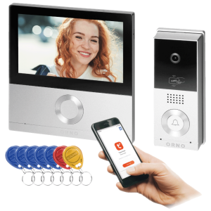 Orno Video interfon 7", set, Full HD, WiFI, IP65, Talos - OR-VID-MS-1078