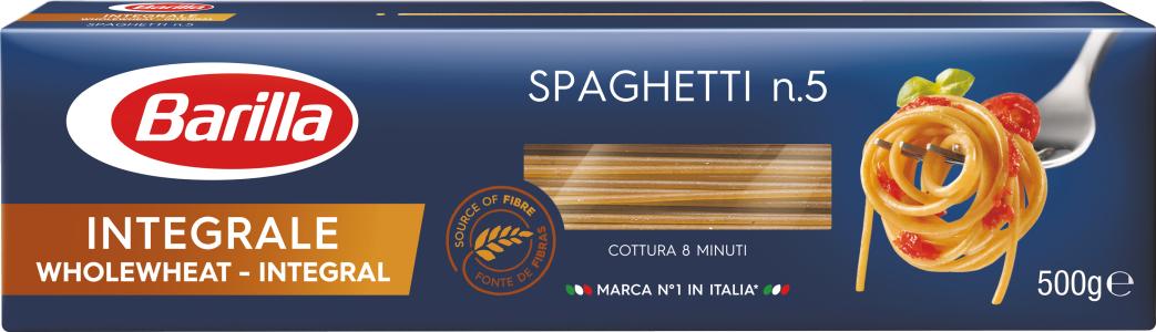 Barilla integralni spaghetti n.5, 500g