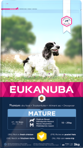 Eukanuba hrana za pse Mature Medium, 3 kg