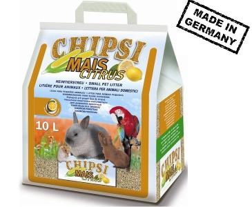 Chipsi Stelja za glodavce Kukuruzovina Limun 10 L