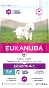 Eukanuba hrana za pse Daily Care Sensitive Skin, 2,3 kg