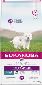 Eukanuba hrana za pse Daily Care Sensitive Skin, 12 kg