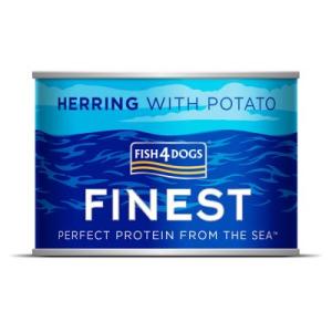 Fish4Dogs Hrana za pse norveška haringa&krumpir 185 g konzerva