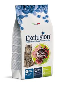 Exclusion hrana za mačke, Mediterraneo Adult - piletina, 1,5 kg