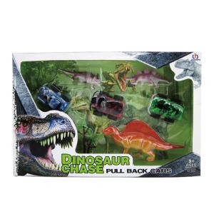 Dinosaur set sa autićima u kutiji 31,5x20,5x4,5 cm - 3 sort