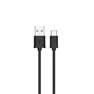 Devia Smart series USB kabel, Tip C, 5V 2A, 1 m, Crni
