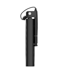 Devia Leisure series Selfie štap, 3.5 mm, Crni