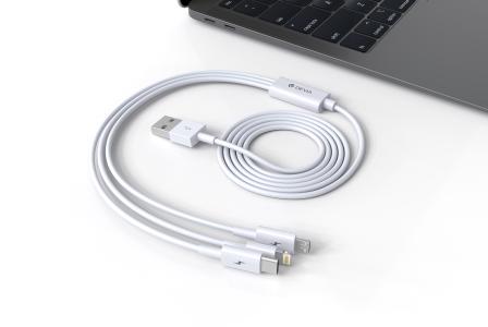 Devia Smart Series 3U1 micro USB, tip C i Apple kabel