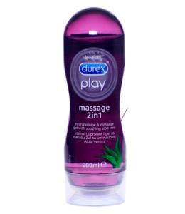 Durex Play Massage Gel Aloe 2u1 3x200 ml