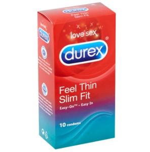 Durex Feel Slim Fit 10/1, 3 kom