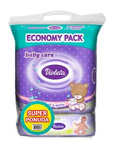 Violeta Baby vlažne maramice s organskim bademovim mlijekom, 5x56 komada - SUPER PONUDA