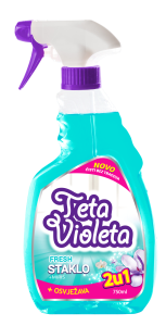 Teta Violeta sredstvo za pranje stakla Fresh 750 ml