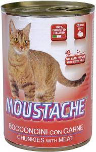 Moustache hrana za mačke, Carne (meso), konzerva, 415 g