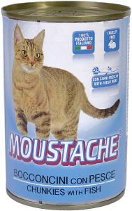 Moustache hrana za mačke, Pesce (riba), konzerva, 415 g