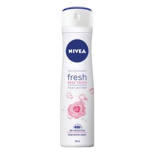 Nivea Fresh Rose Touch antiperspirant sprej za žene, 150 ml