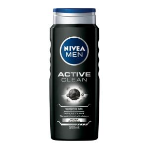 Nivea MEN Active Clean gel za tušranje 500 ml