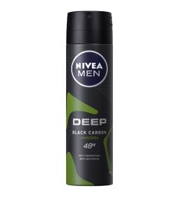 Nivea Men antiperspirant Deep Black Carbon Amazonia 150 ml