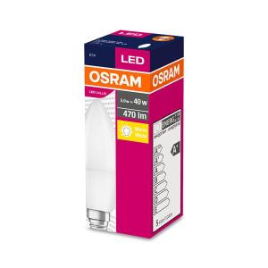 OSRAM LED žarulja VALUE B 40=5,7W/827 E14