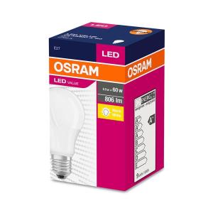 OSRAM LED žarulja VALUE CL A 60=9,5W/827 E27