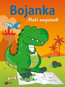 Bojanka mali umjetnik - Dinosaur