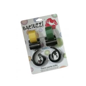 Baciuzzi Smart Hooks kukice za torbu, Žuto/zelene 2 kom