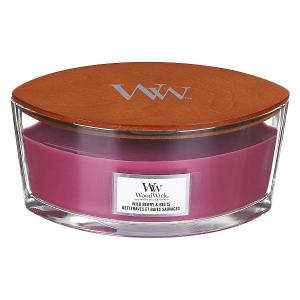 WoodWick mirisna svijeća Classic Elipse Wild Berry & Beets  (gori 50 sati)