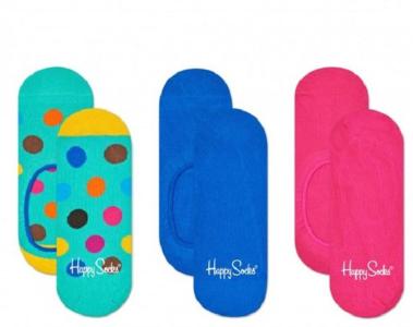 Happy Socks čarape 3-Pack Big Dot Liners vel. 41-46