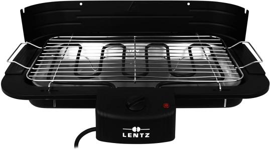 Lentz Električni roštilj sa zaštitom od prskanja 38 x 22 cm 2200 W