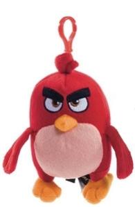 Angry Birds Plišanac privjesak 12 cm Crveni