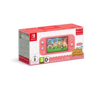 Nintendo Switch Lite konzola Koraljno roza + NS Animal Crossing digitalna igra