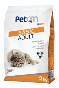 Dehidrat PetQM Cat Basic Adult perad i povrće 2kg