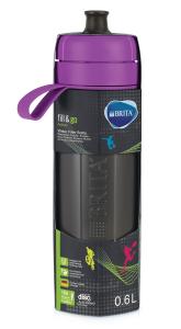 BRITA FILL & GO ACTIVE sportska bočica za vodu 0,6 L, ljubičasta