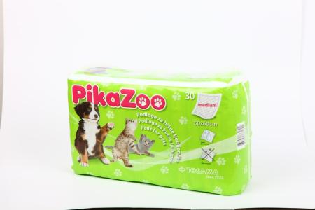 PikaZoo Podloga za kućne ljubimce 60 x 60 cm / M / 30 kom