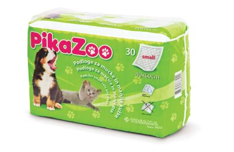 PikaZoo Podloga za mačke i manje pse 40 x 60 cm / S / 30 kom