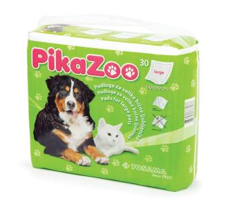 PikaZoo Podloga za veće kućne ljubimce 60 x 90 cm / L / 30 kom